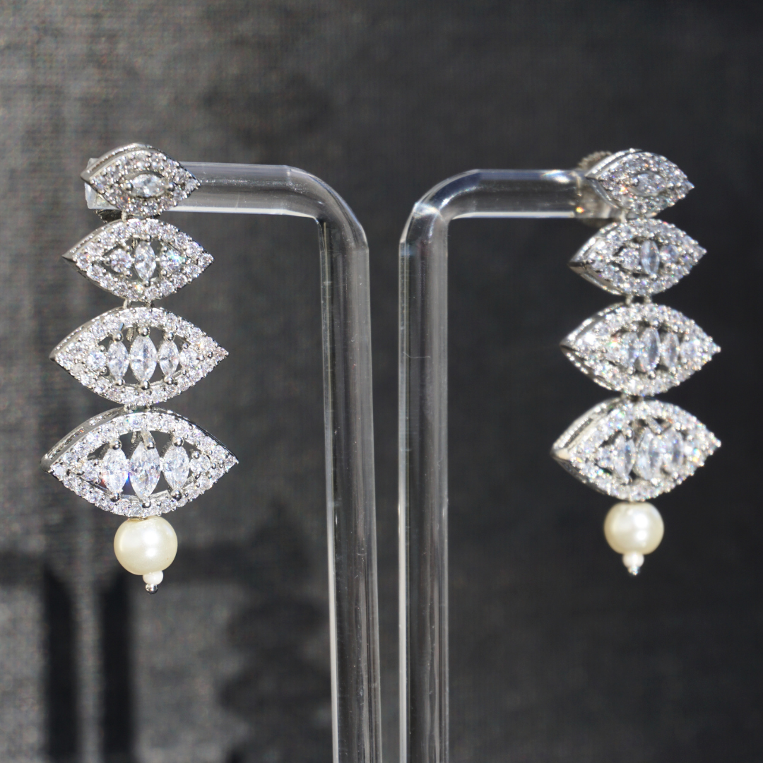 Bridal Zeenat Pearl Earrings