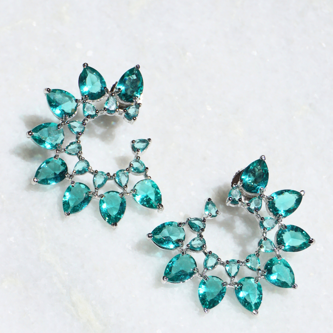 Lela Lil Green Earrings