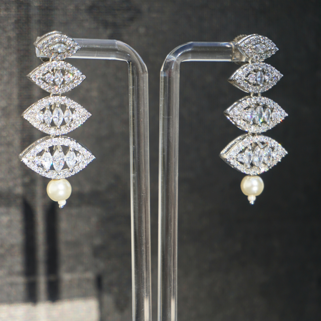 Bridal Zeenat Pearl Earrings