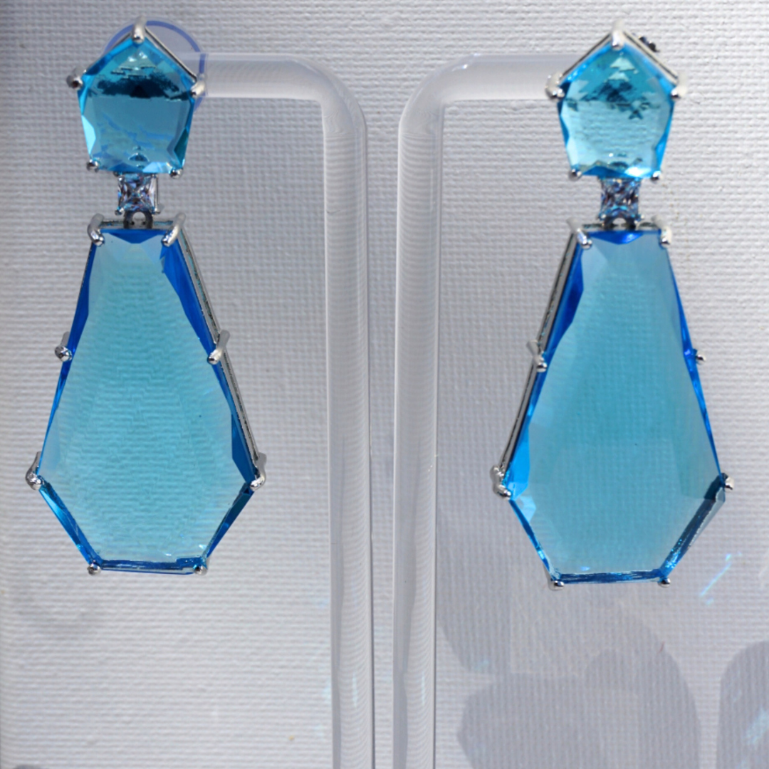 Lela Azure Earrings