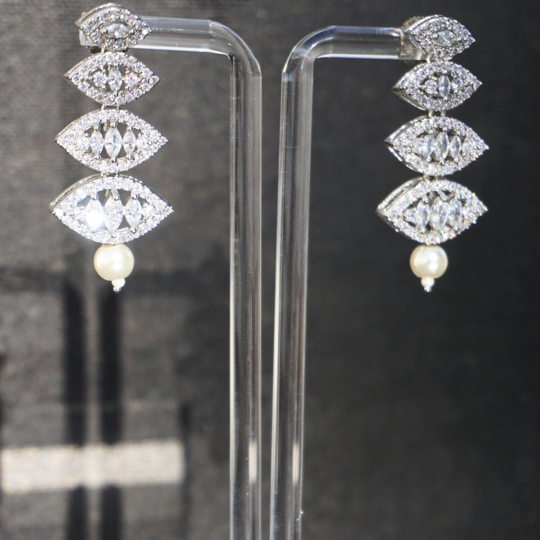 Bridal Zeenat Pearl Earrings