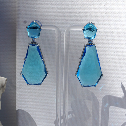 Lela Azure Earrings