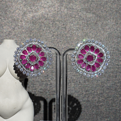 Diva Ruby Earrings